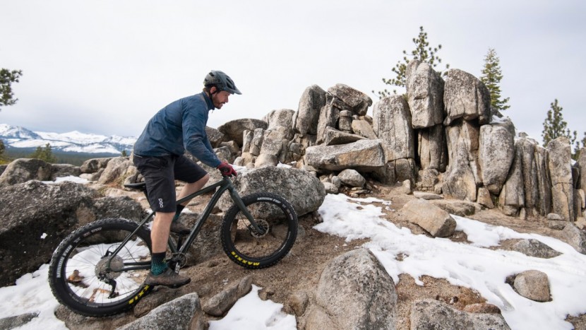fat bike - the best way to test a bike's climbing prowess is by riding them...