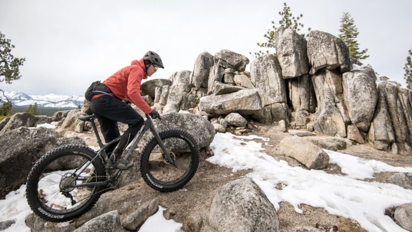 fat bike - the farley is also a good climber with massive 4.5" wide tires that...