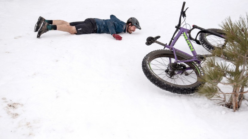 no matter how good you are at riding bikes you may find yourself...