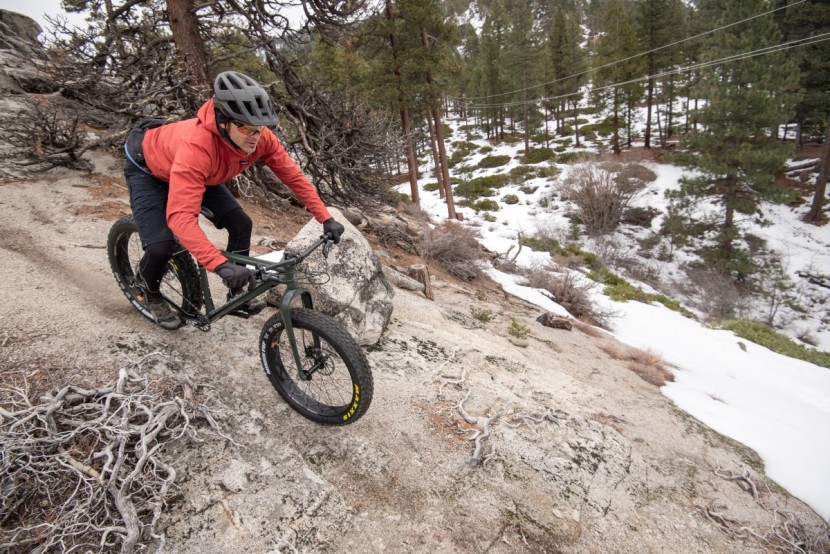 cannondale fat caad 2 - taking the fat caad 2 out of its element and down some steeper...