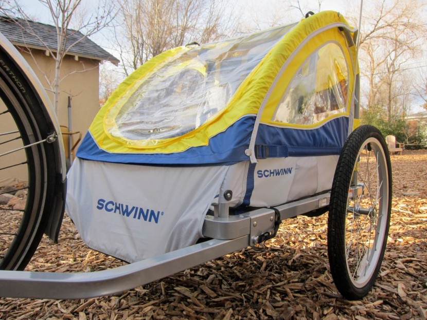 schwinn echo - there's no sunshade on this model and its windows are not...