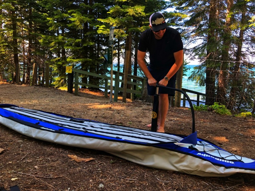 aquaglide columbia xp tandem xl - get your complete set up from aquaglide or piece together the boat...