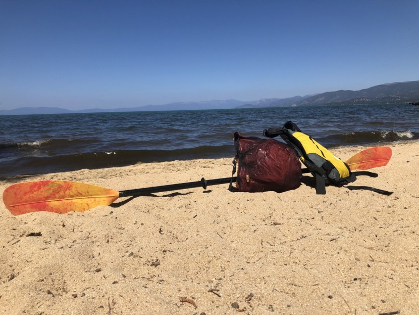 inflatable kayak - the biggest perk of the ae packlite is extreme portability.