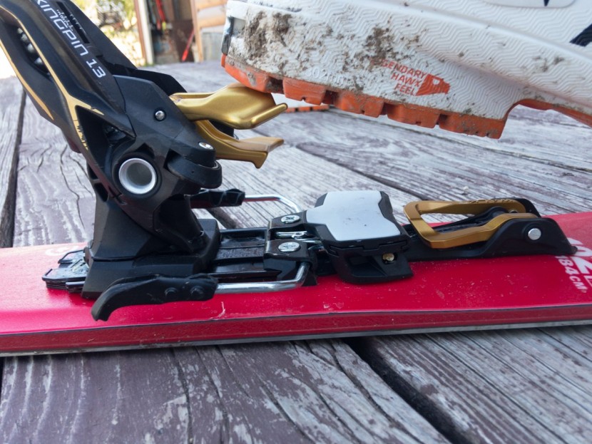 marker kingpin 13 - tour mode on the kingpin. in order to do all this binding does, the...