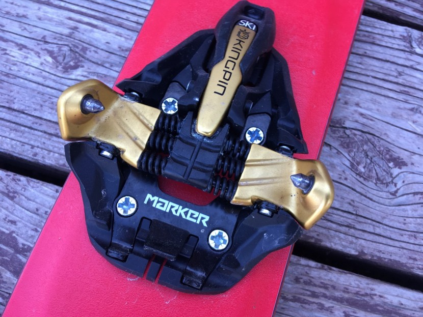 marker kingpin 13 - the toe piece of the kingpin is a beefed up version of the classic...