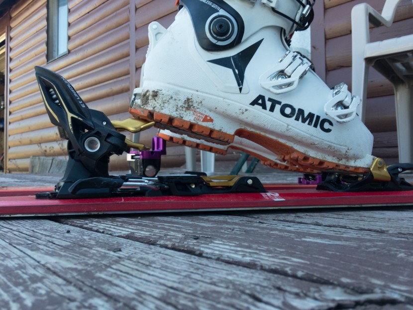 plum guide xs stopper - compared heel lifter elevations. in this case, the highest lift...