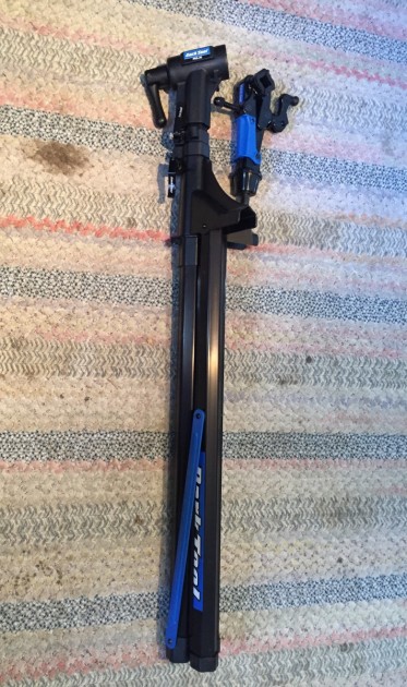 with the clamp arm removed it is much more compact, but then you...