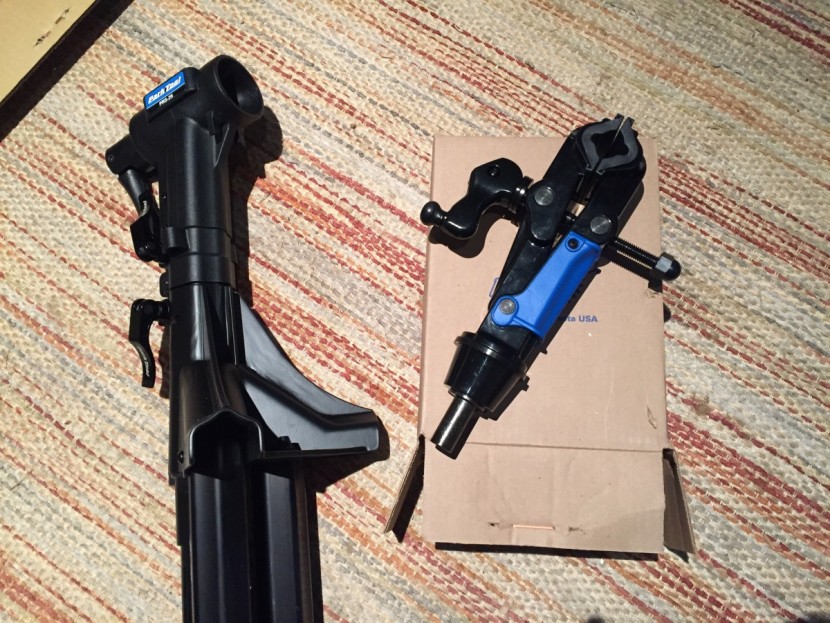 park tool team issue - there is minimal assembly required; the clamp arm just needs to be...