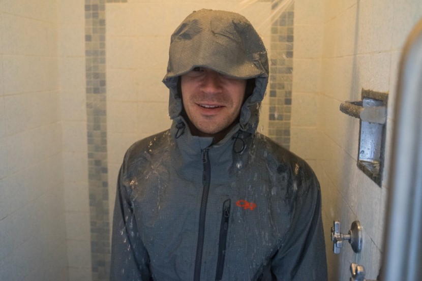 outdoor research optimizer - what's more fun than standing in the shower? lots of things...