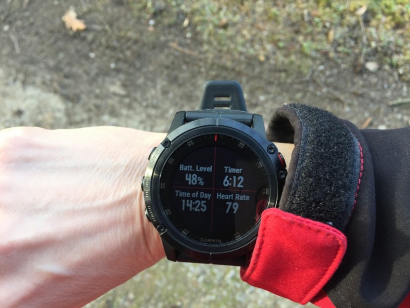 garmin fenix 5x plus sapphire - the fenix 5x plus has an app that lets you modify its display.