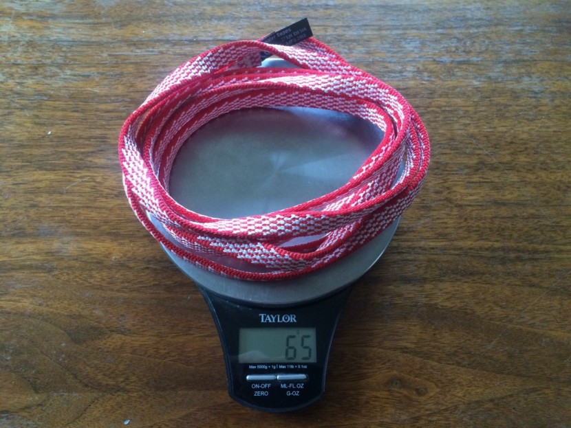 bluewater titan runner - our 48" length of titan runner weighed 65g, a lot heavier than the...