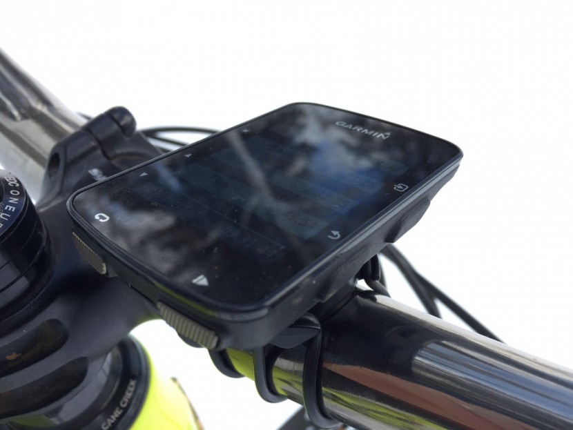 garmin edge 520 plus - it's no touchscreen, but the dedicated buttons are easier to use...