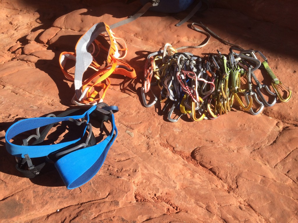 camp usa 11mm express dyneema sling - some routes, especially at red rocks, require far more slings and...