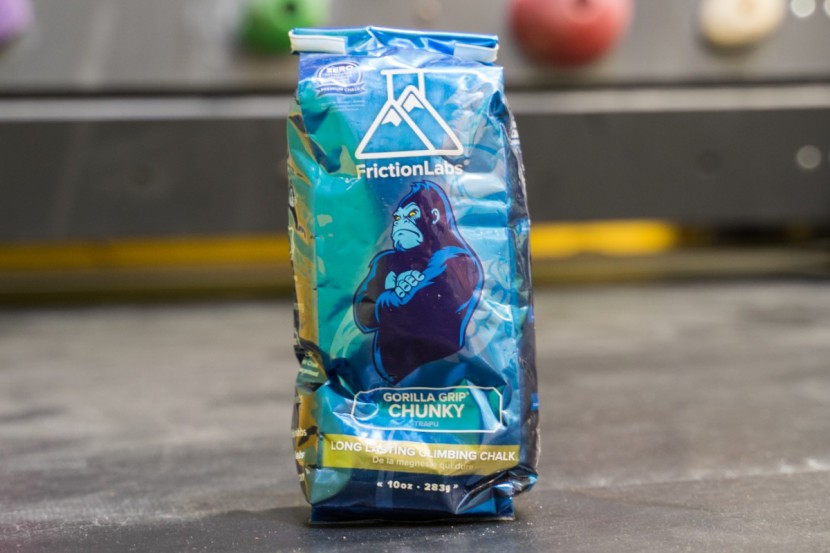 friction labs gorilla grip - there's chalk in there, not coffee. friction labs offer its chalk in...
