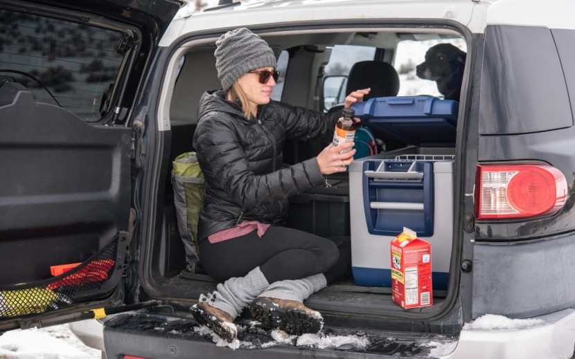 powered cooler - bring things you normally have to leave at home with the help of...