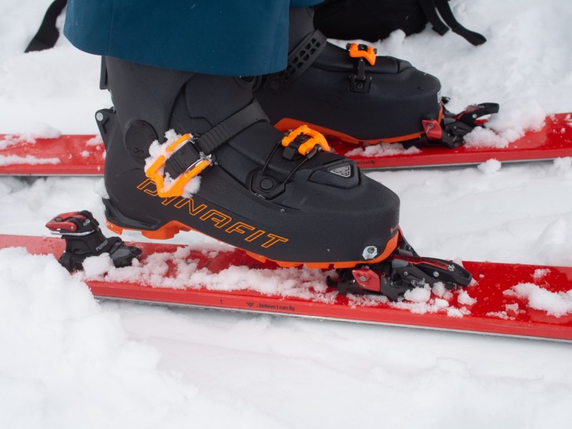 dynafit hoji pro tour - in regular tech bindings (here, the marker alpinist) some of the...