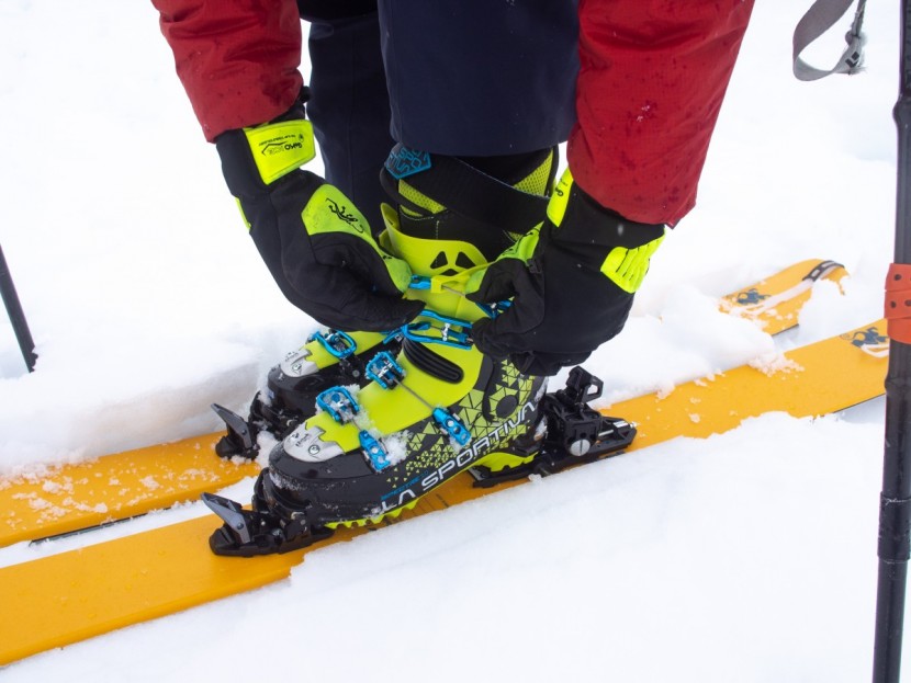 la sportiva spectre 2.0 - the main buckles of the spectre are unorthodox, but quite clever and...