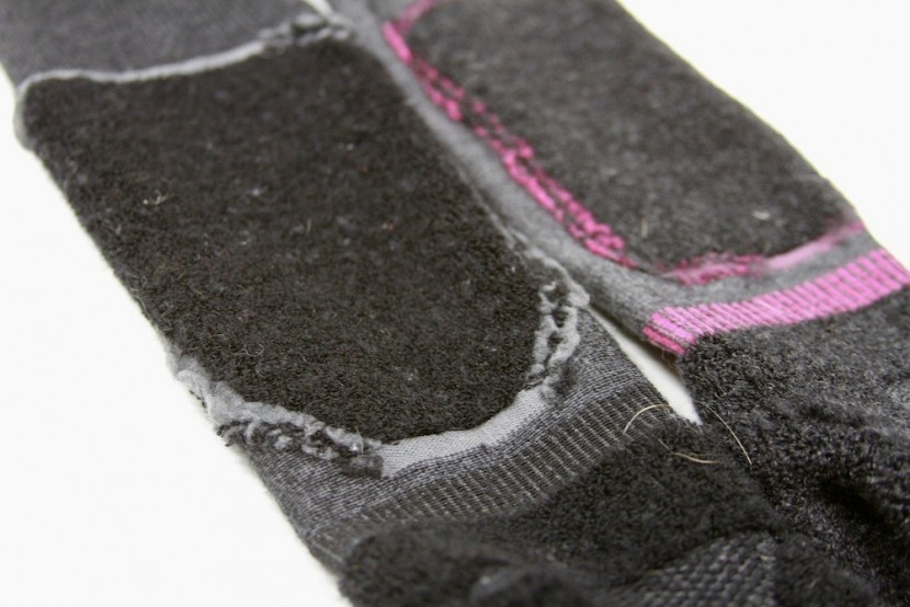 ski socks - a look at the differences between the male and female specific fit...