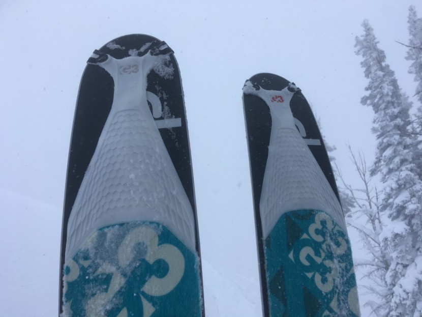 g3 alpinist+ glide - g3 attributes all kinds of benefits to the white plastic triangle at...