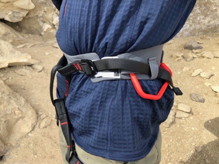 arc'teryx ar-395a - you can see how the long black webbing that comes from the front...