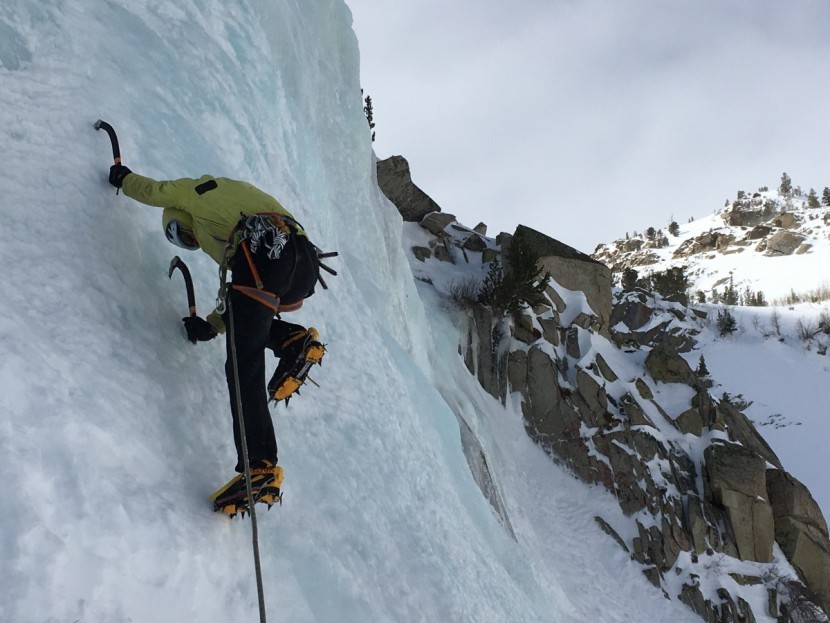 la sportiva trango tower extreme gtx - the trango tower extreme in action.