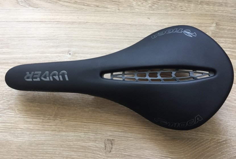 tioga undercover stratum ti - here you can see the agreeable shape of the saddle as well as the...