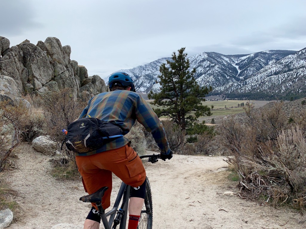 fizik monte s-alloy - testing the fi'zi:k monte in the foothills below the snowline after...