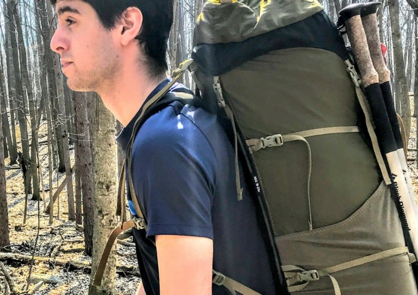 granite gear crown2 60 - the shoulder straps on this pack have a fixed position but we still...