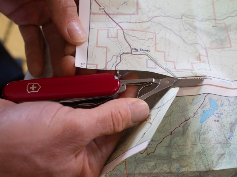 victorinox climber - of all the features on the climber, most testers used the scissors...