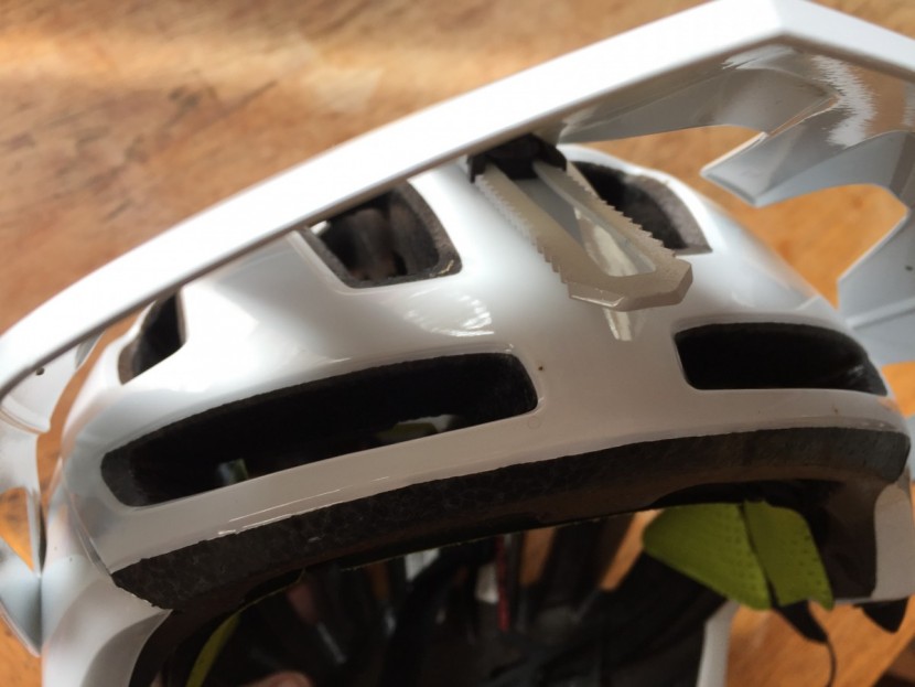 specialized ambush - the visor is easily adjusted and can stop in any of 17 indexed...