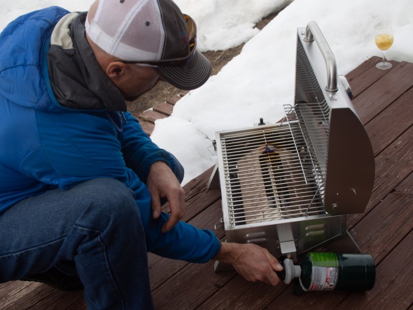 smoke hollow 205 - the piezo igniter of the smoke hollow works pretty well. its no more...