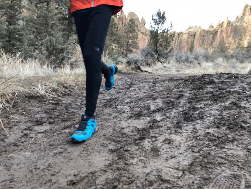 salomon speedcross 5 - on slippery surfaces like this deep mud, having a shoe that is...