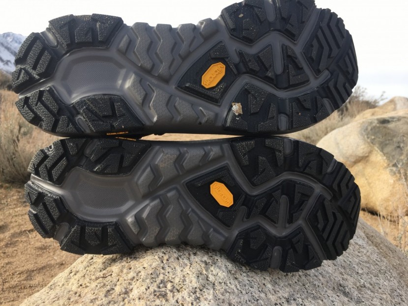 hoka toa gore-tex - the lugs on the toa are not deep, but provide good traction in most...