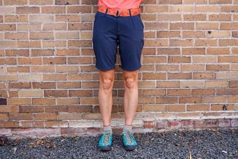 the north face paramount convertible for women - the paramount converts into shorts mode, where they extend further...