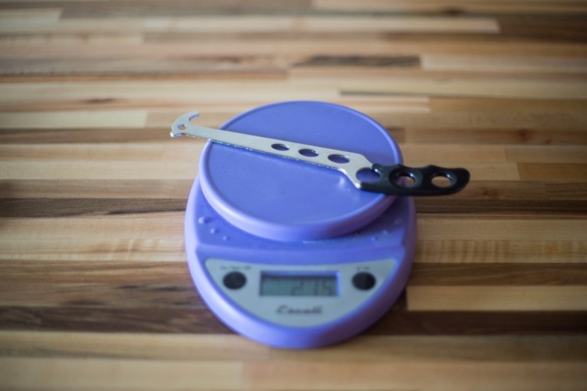 camp usa nut tool - this is one of the heavier tools we reviewed and whatever carabiner...