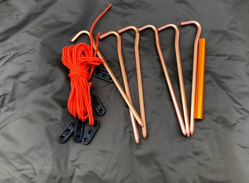 marmot catalyst 2 - the more-rigid-than-average stakes that come with this model (pole...