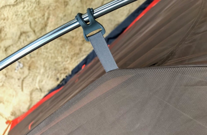 marmot catalyst 2 - one of a handful of high tension areas on the brow, which pulls the...