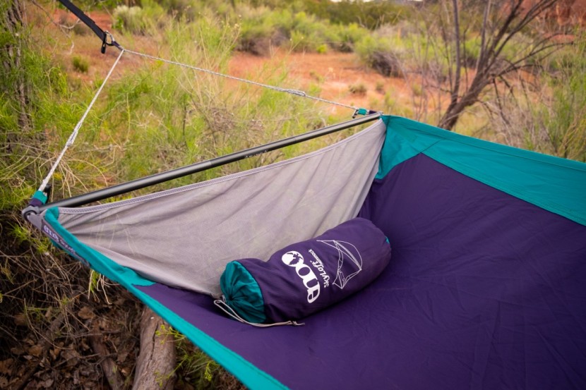 and you have a comfortable pillow for napping!