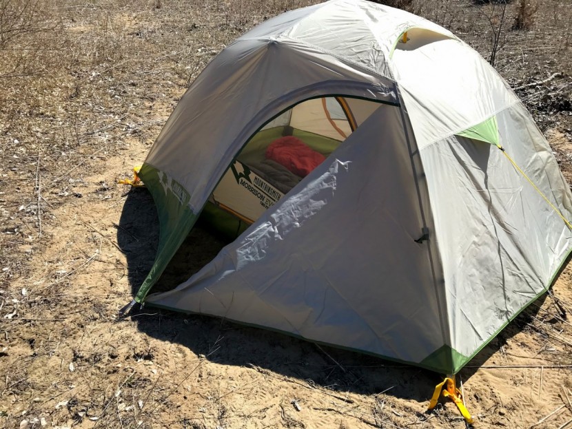 mountainsmith morrison evo 2 - in the top right corner, the true vent is visible in addition to the...