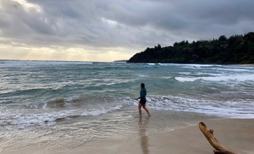 patagonia r1 full zip hoody for women - when the rains poured hard on kauai island in hawaii, this jacket...