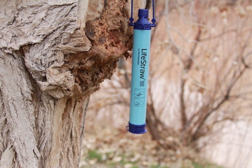 lifestraw - simply wear it around your neck or tuck into your pack as you...