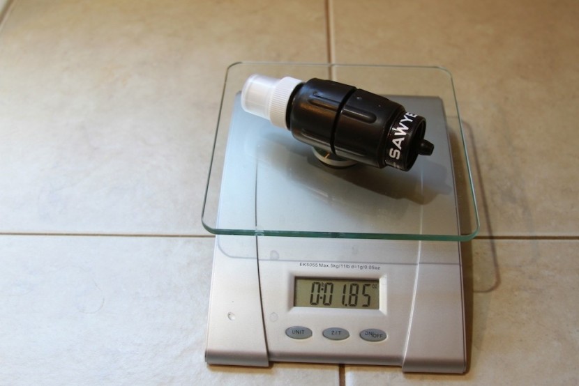 the entire purification kit is lightweight and easy to pack without...