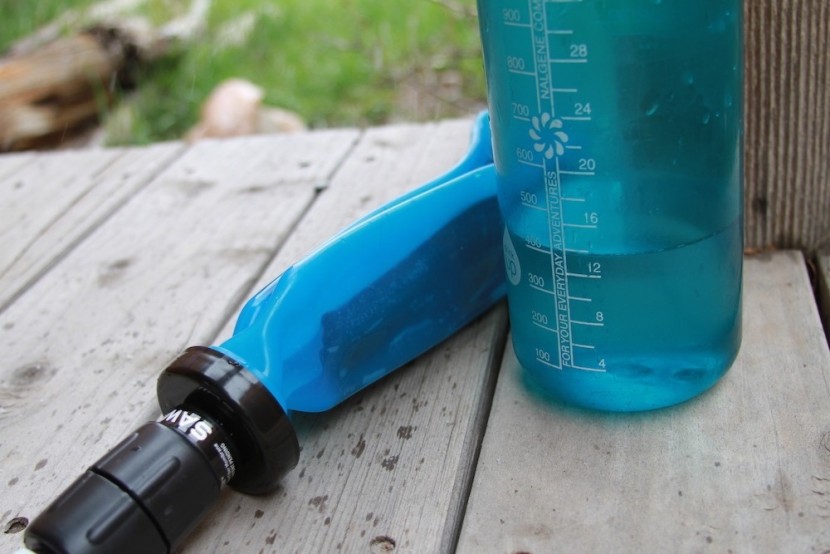 sawyer s2 foam - better as an on-the-go filter, this bottle holds under a liter of...