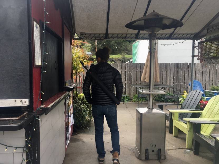 sharpty inverted - this moidel comes with a handy sleeve with a shoulder strap, handy...