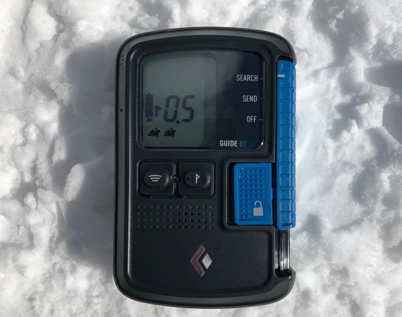 black diamond guide bt - multiple burials are still indicated on the screen, even if you...