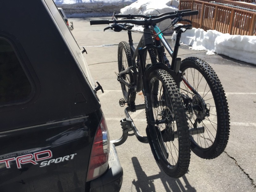 kuat transfer - we spent quite a few days this spring retreating below the snowline...