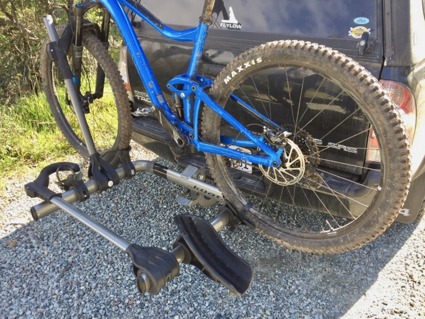 kuat transfer - it has a low loading height and self-adjusting wheel trays that fit...