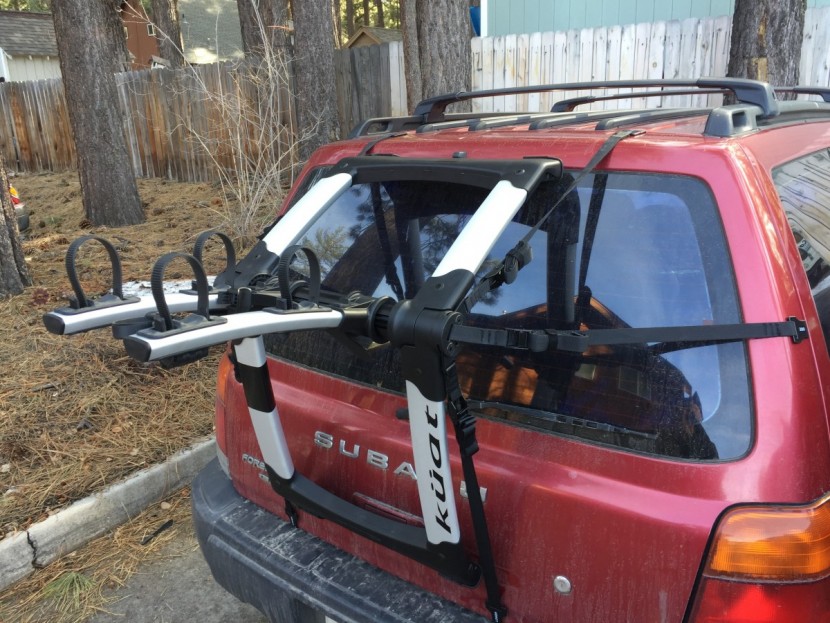 bike rack - convenience is one of the primary benefits of trunk-mount racks...