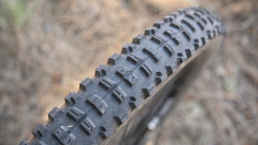 the dhr ii is a better front tire than most bikes come with in this...