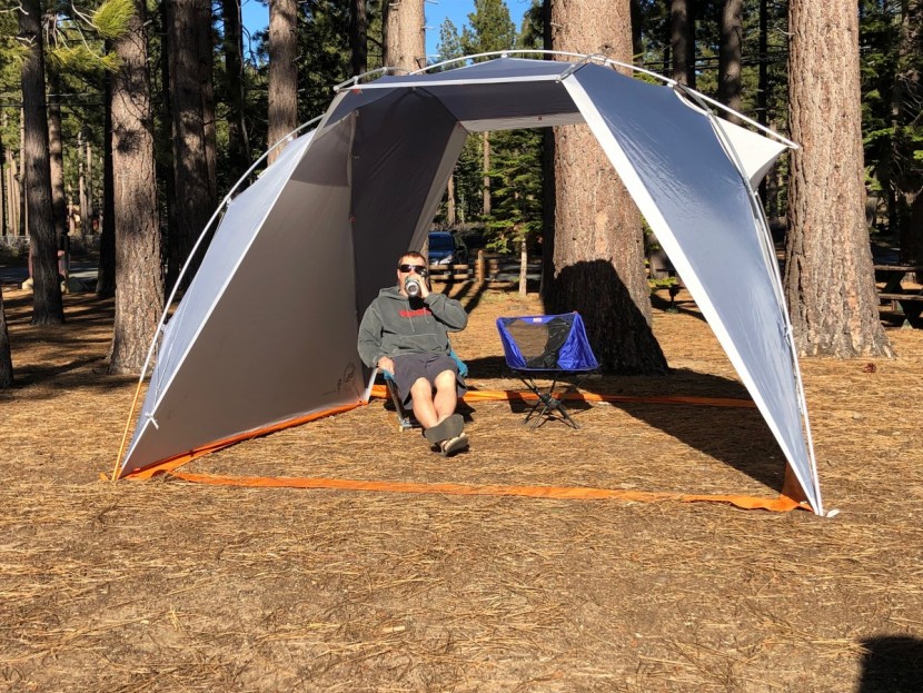 big agnes titan 6 mtnglo - the titan 6 mtnglo is a transformer. one minute it's a tent, the...